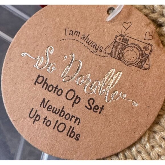 SoDorable Newborn Photo Op Set Turkey Hat & Blanket Up To 10 Lbs - Picture 5 of 5